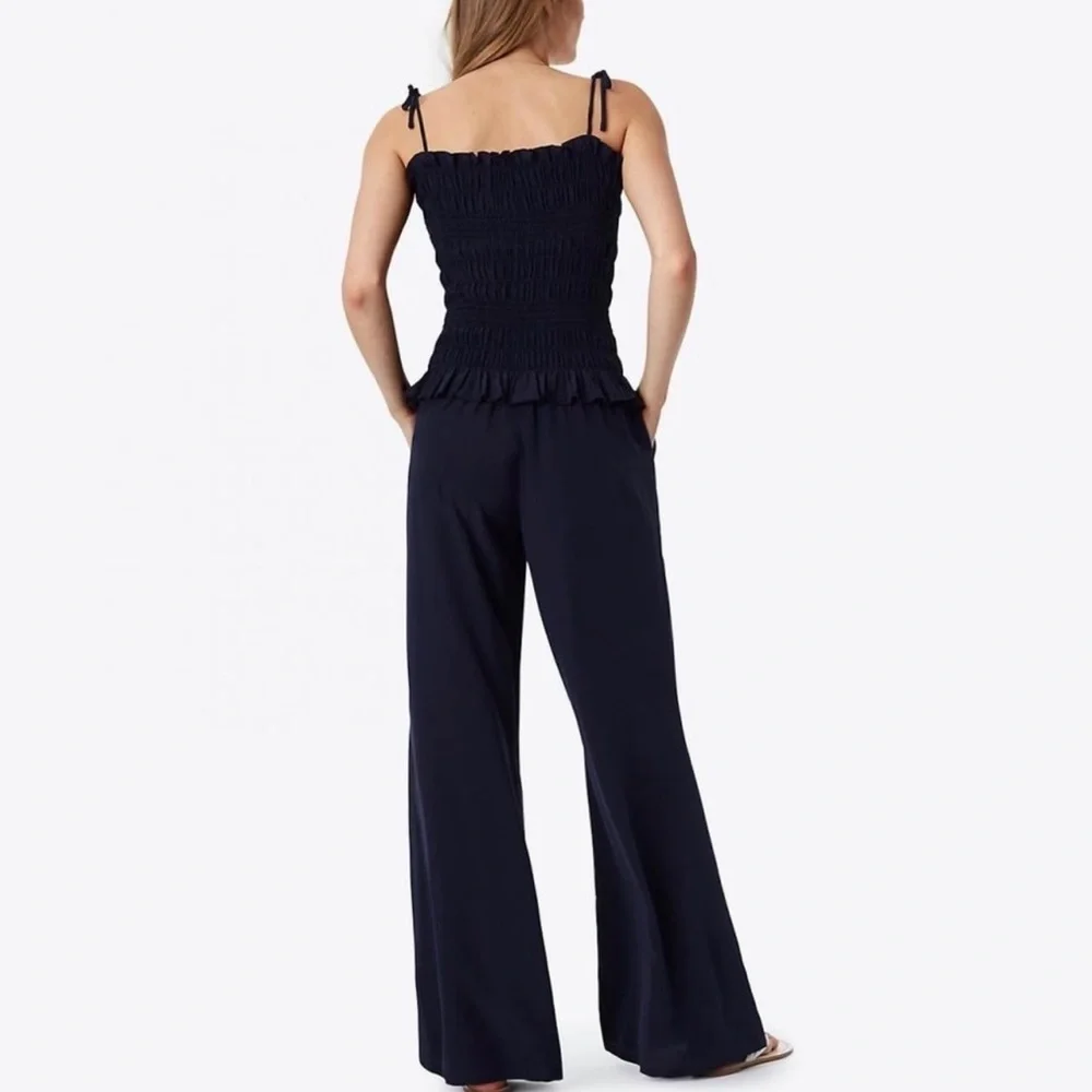Tory Burch Costa silk jumpsuit